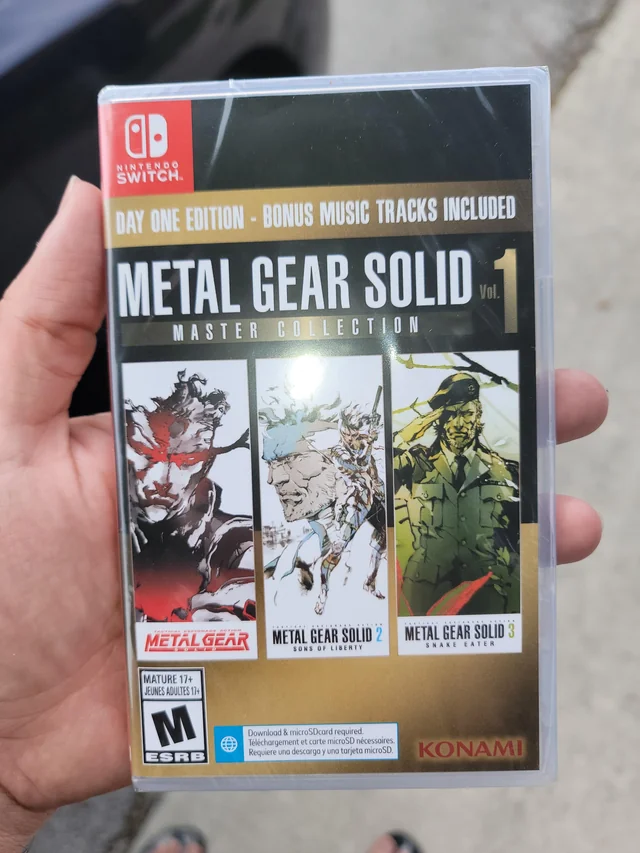 Metal Gear Solid Master Collection Looks Like Konami Doing It